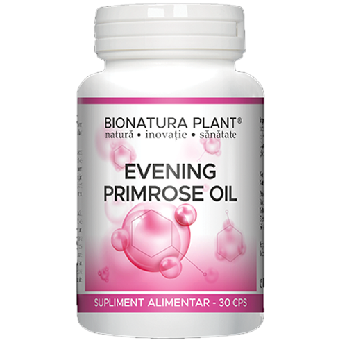 Evening Primrose Oil 30 cps, Bionatura Plant